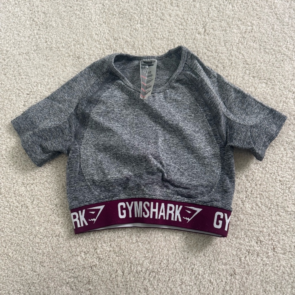 Gymshark Charcoal Short Sleeve Tee